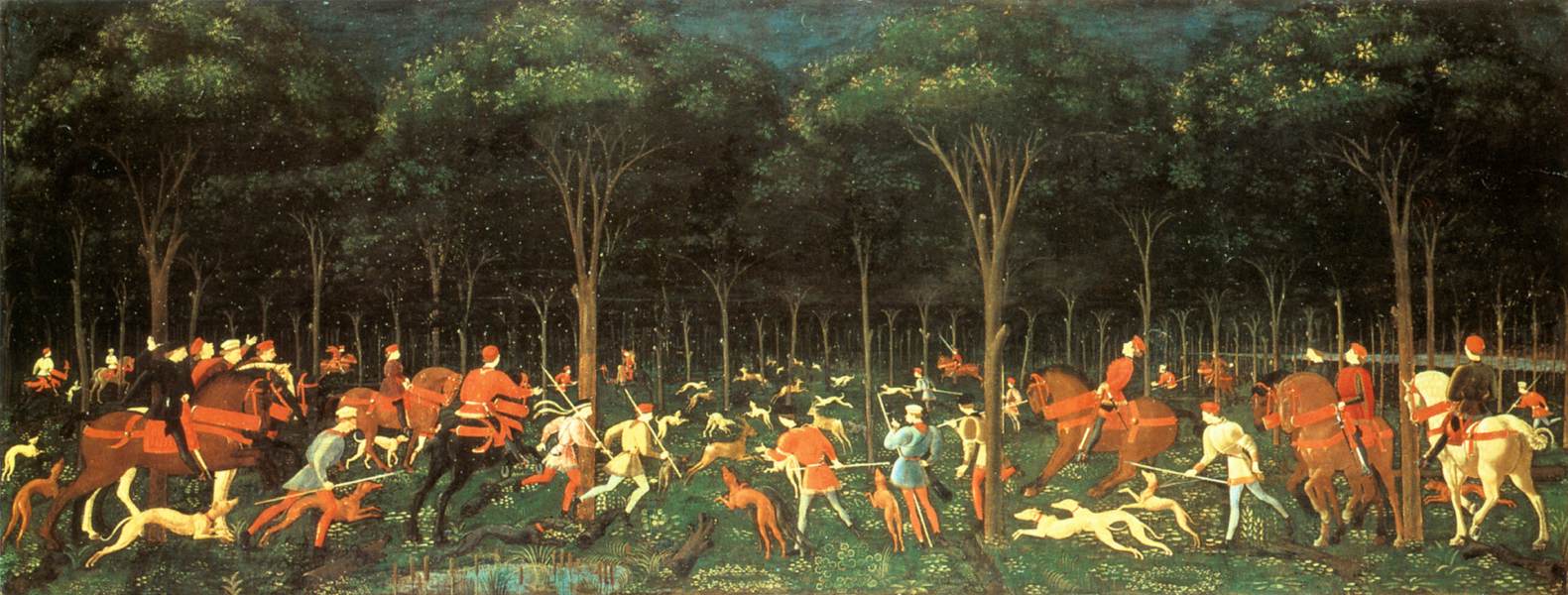 The Hunt in the Forest aer